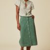 Womenm Aspiga Skirts | Whitney Corduroy Skirt