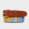 Accessories Aspiga | Kora Diagonal Striped Belt