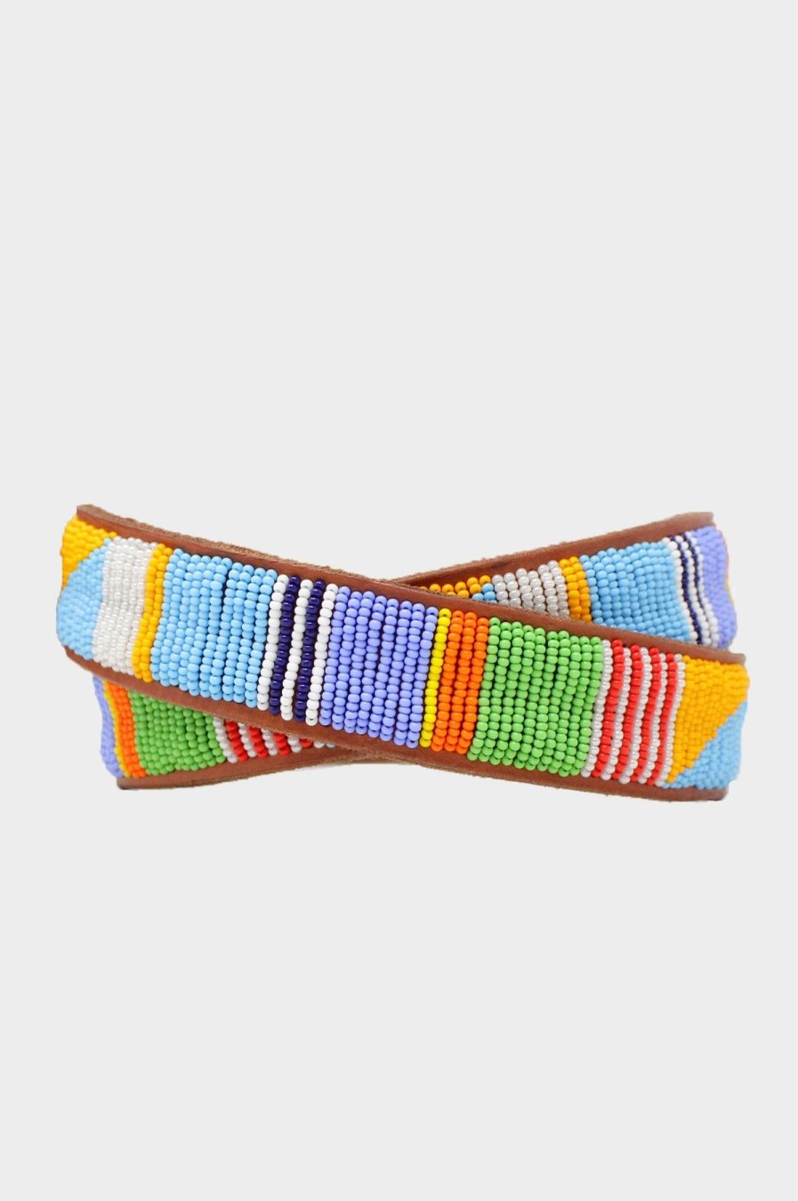 Accessories Aspiga | Kora Diagonal Striped Belt