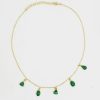 Jewellery Aspiga | Multi Green Stone Necklace