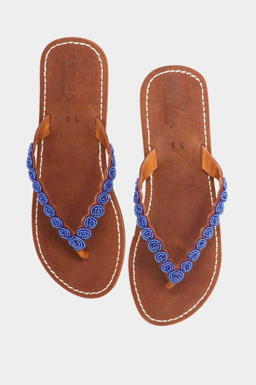 Womenm Aspiga Kenyan Sandals | Evy Soft Sole Leather Sandals