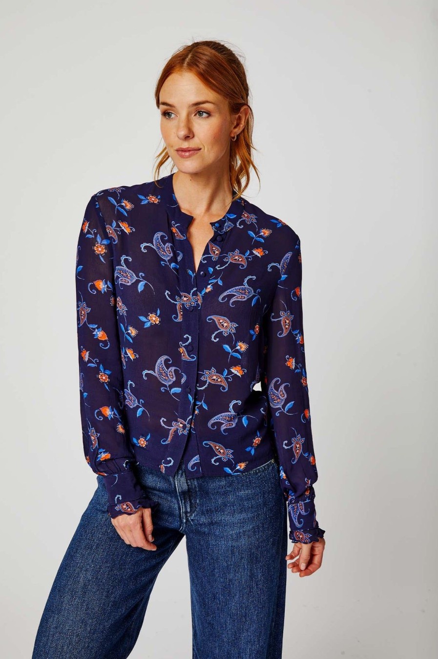 Womenm Aspiga Tops | Maisie Viscose Georgette Shirt