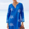 Womenm Aspiga Kaftans & Sarongs | Guadalupe Short Tunic