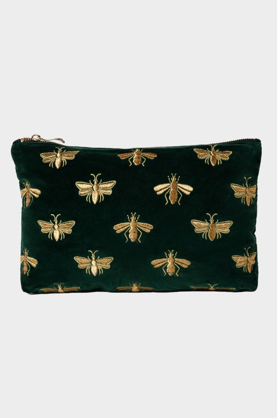 Accessories Aspiga | Honey Bee Velvet Everyday Pouch