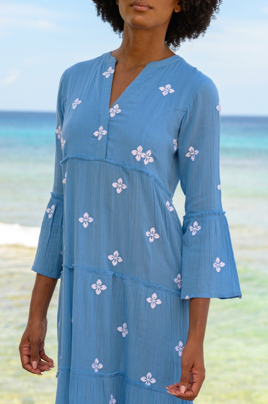 Womenm Aspiga Kaftans & Sarongs | Florence Embroidered Kaftan