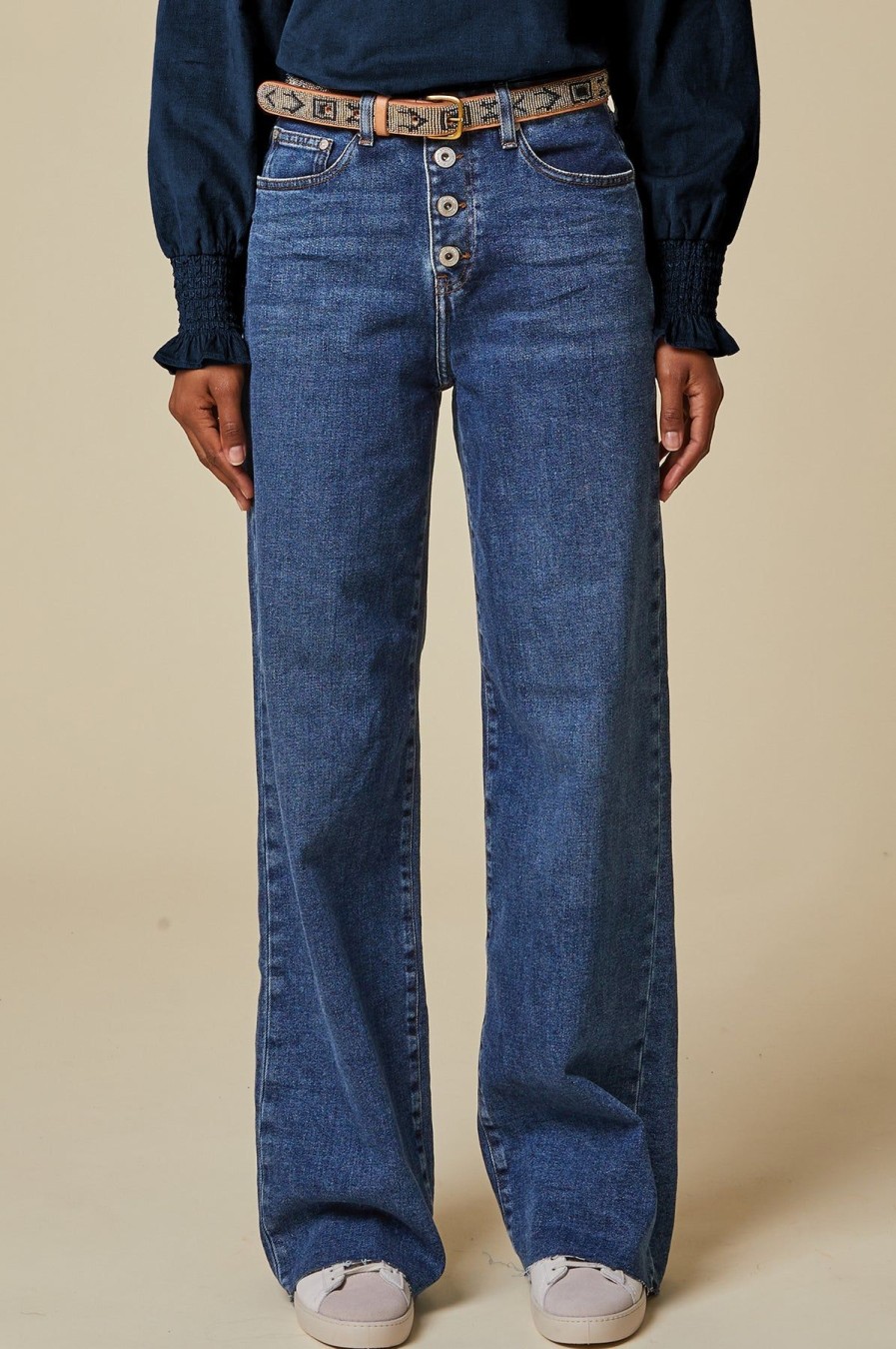 Womenm Aspiga Trousers | Straight Leg Jeans