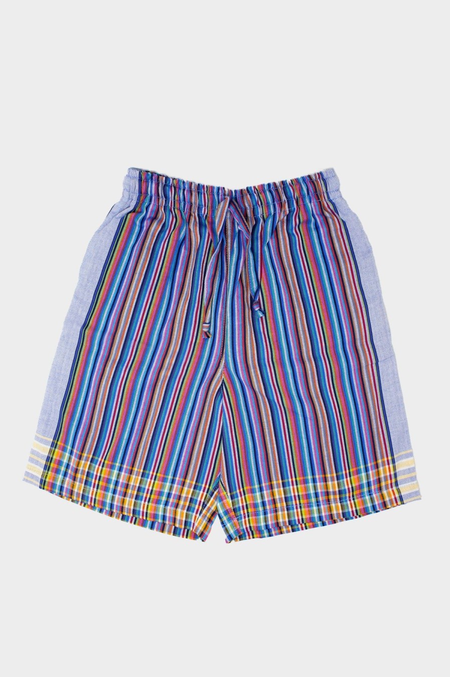 Womenm Aspiga Shorts | Unisex Striped Kikoy Long Shorts