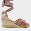 Womenm Aspiga Heels & Espadrilles | Bluma Canvas Wedge Espadrilles