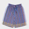 Womenm Aspiga Loungewear | Unisex Striped Kikoy Long Shorts