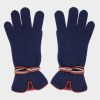 Accessories Aspiga | Touchscreen Woollen & Leather Gloves