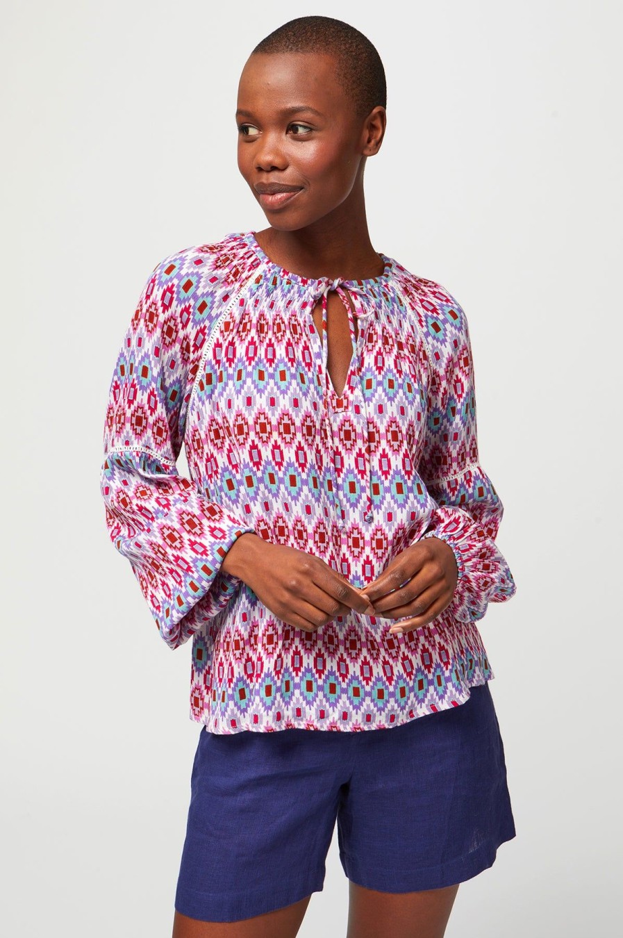 Womenm Aspiga Tops | Ida Viscose Crinkle Top