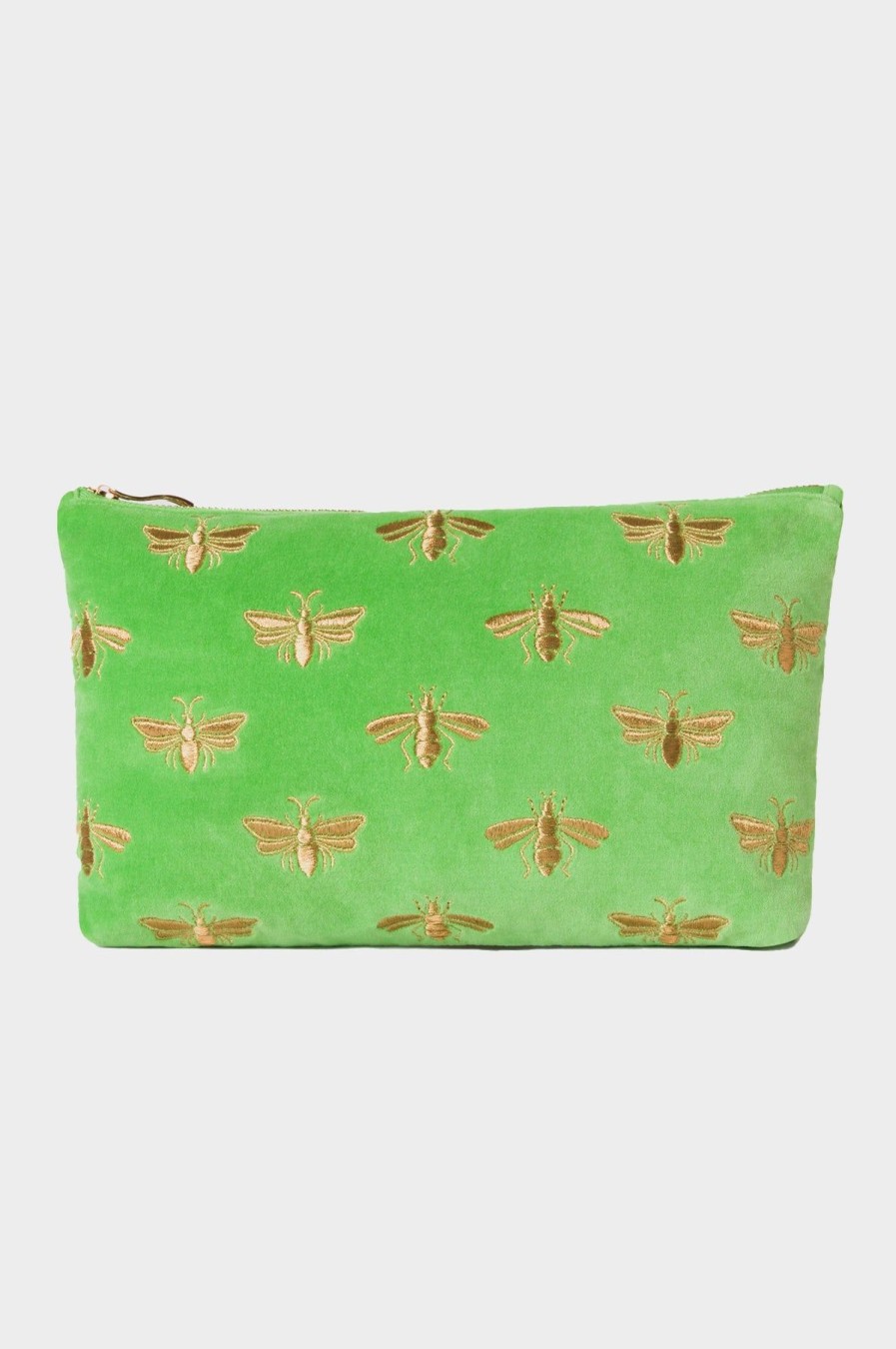 Accessories Aspiga | Honey Bee Velvet Everyday Pouch