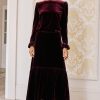 Womenm Aspiga Skirts | Eva Velvet Skirt