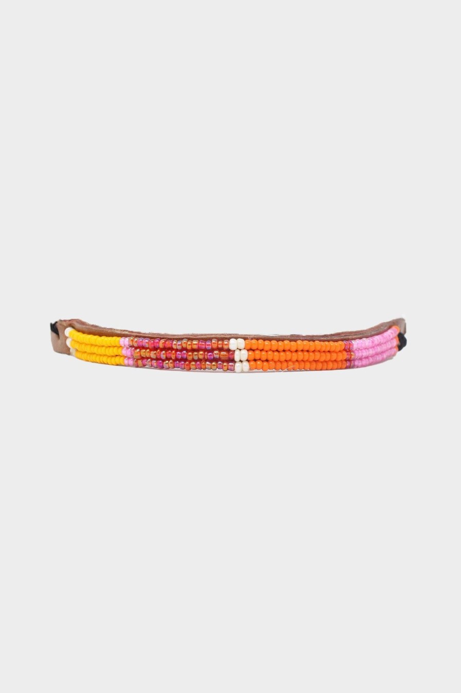 Jewellery Aspiga | Leather Beaded Bracelet