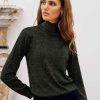 Womenm Aspiga Tops | Lurex Knitted Polo