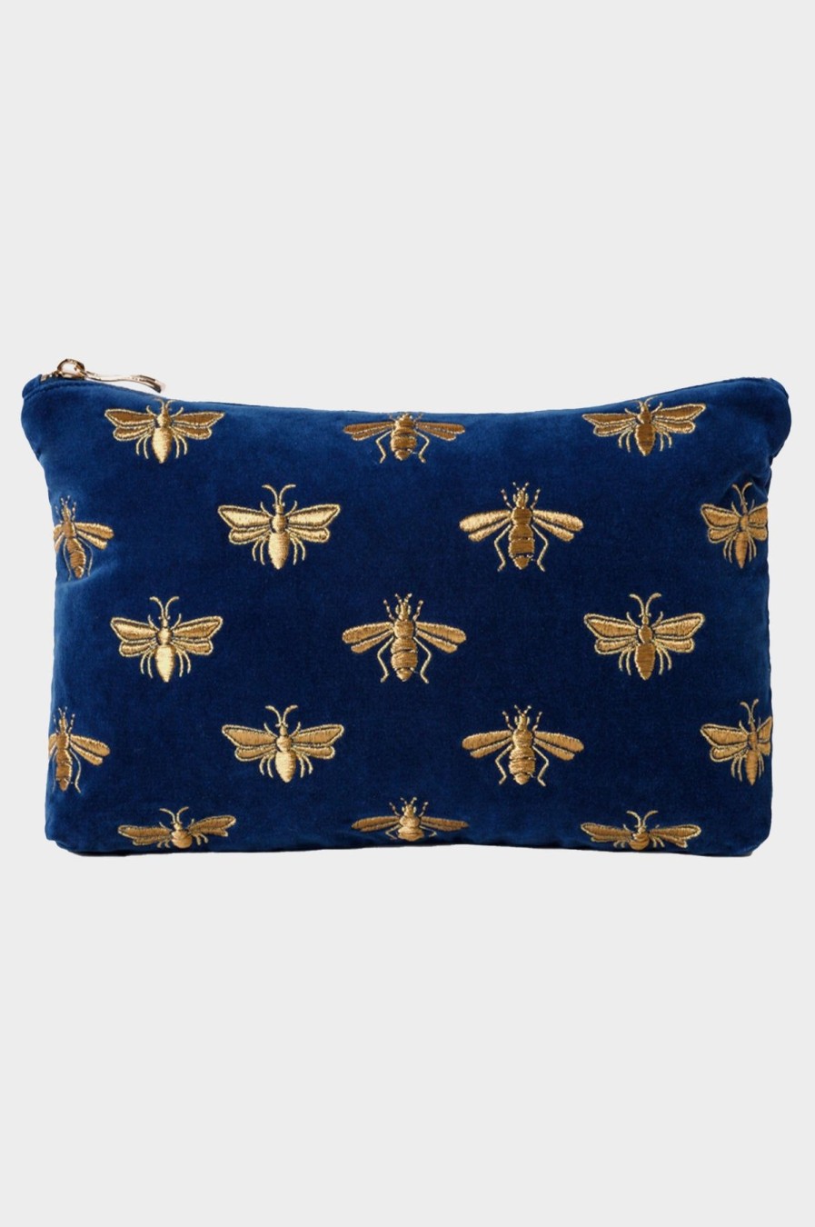 Accessories Aspiga | Honey Bee Velvet Everyday Pouch