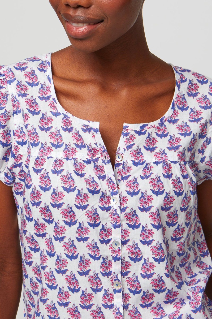 Womenm Aspiga Tops | Lisbon Cotton Shirt